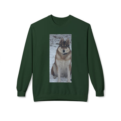 Wolf Portrait Crewneck Sweatshirt