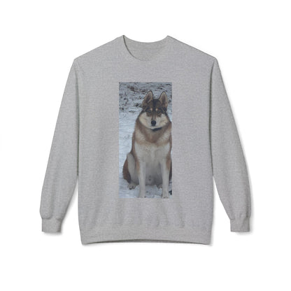 Wolf Portrait Crewneck Sweatshirt