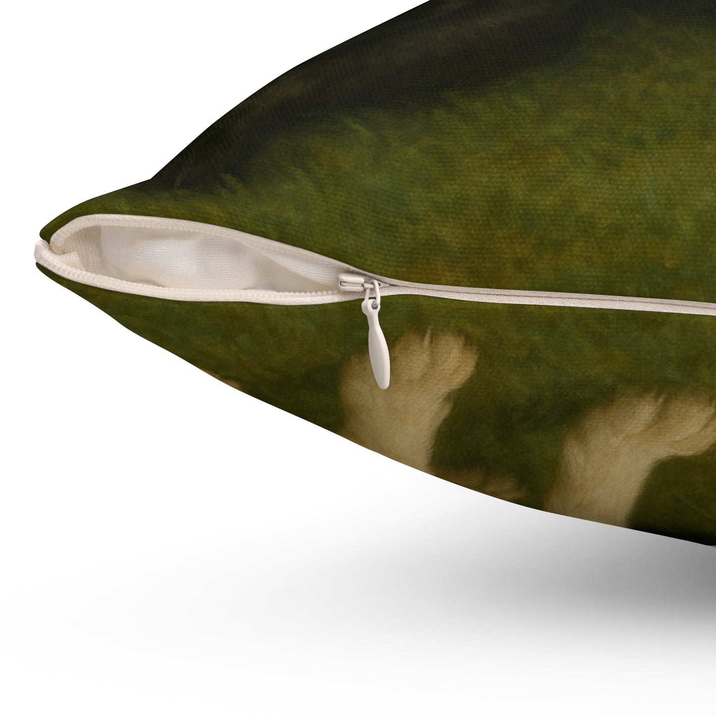 Odin & Thor Pillowcase Decorative Pillow — Rustic Animal Portrait Throw Cushion, The Hybrid Legends, Strength & Light in Every Detail