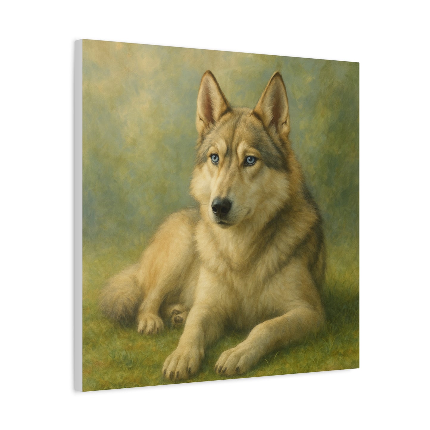 Thor – The Light Within Premium Poster Print, Canvas Wall Art —  Animal Portrait, Light Hybrid, Animal Lover Gift, LoveWord, Pet Art, Inspirational Wall Art, Hybrid Portrait, Rescue Animal, Art Print, Canvas Art, LoveWord Limited Edition Print