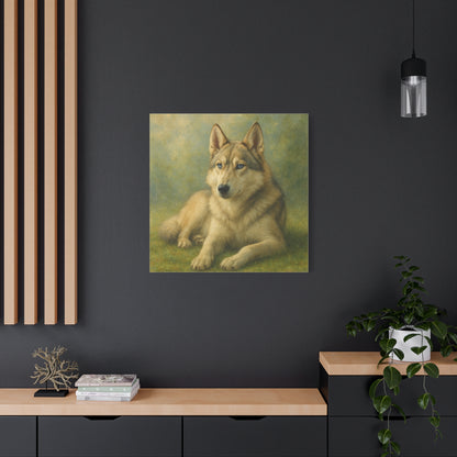 Thor – The Light Within Premium Poster Print, Canvas Wall Art —  Animal Portrait, Light Hybrid, Animal Lover Gift, LoveWord, Pet Art, Inspirational Wall Art, Hybrid Portrait, Rescue Animal, Art Print, Canvas Art, LoveWord Limited Edition Print