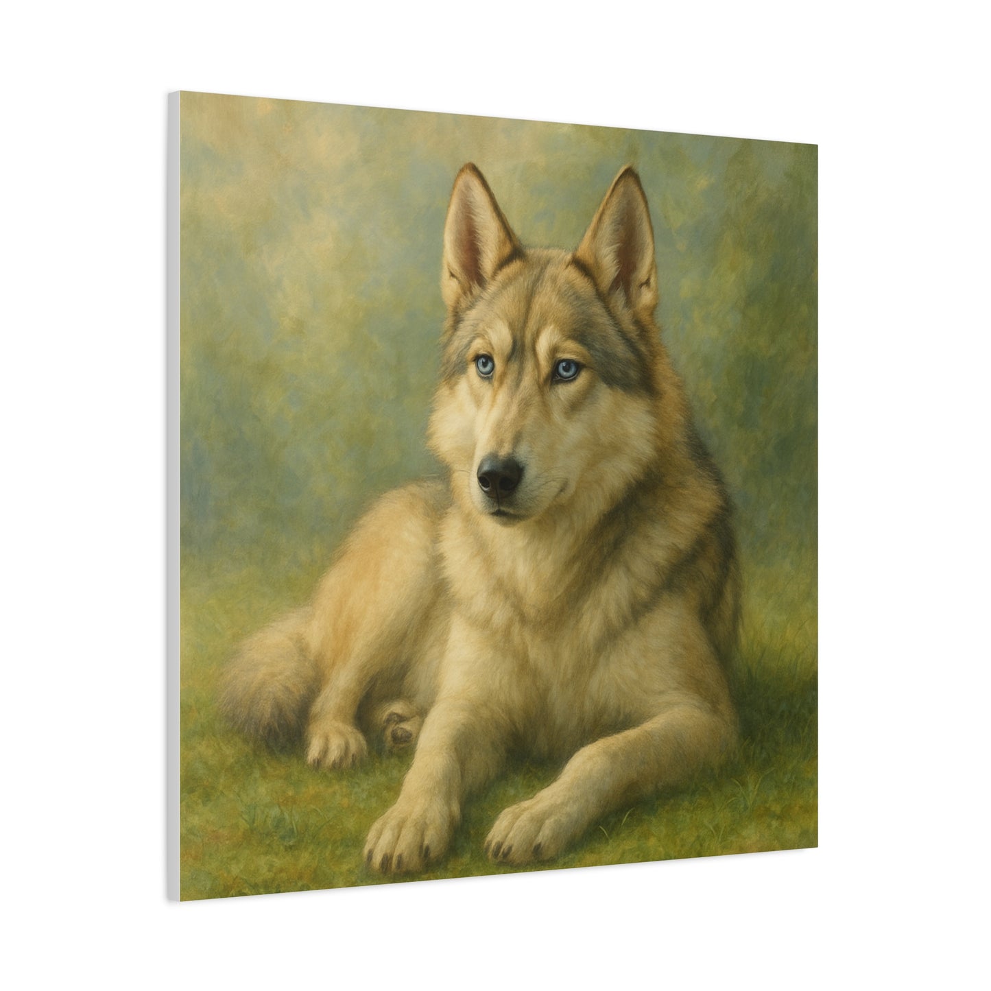 Thor – The Light Within Premium Poster Print, Canvas Wall Art —  Animal Portrait, Light Hybrid, Animal Lover Gift, LoveWord, Pet Art, Inspirational Wall Art, Hybrid Portrait, Rescue Animal, Art Print, Canvas Art, LoveWord Limited Edition Print