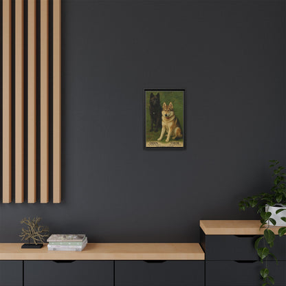 Odin & Thor Hybrid Legends Framed Matte Canvas Art