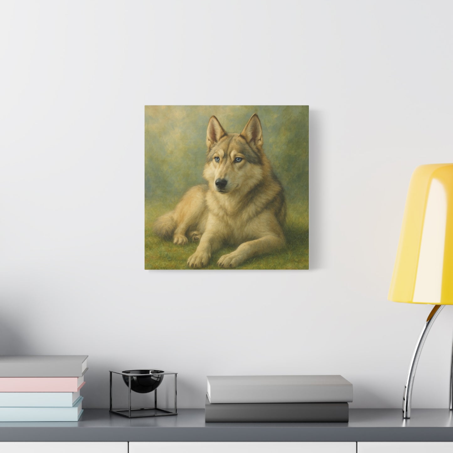 Thor – The Light Within Premium Poster Print, Canvas Wall Art —  Animal Portrait, Light Hybrid, Animal Lover Gift, LoveWord, Pet Art, Inspirational Wall Art, Hybrid Portrait, Rescue Animal, Art Print, Canvas Art, LoveWord Limited Edition Print