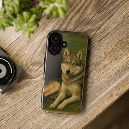 The Hybrids Legends Phone Case — Odin & Thor Vintage Canine Art Protective Cover