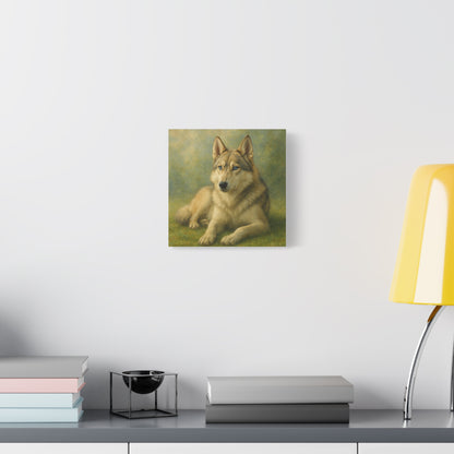 Thor – The Light Within Premium Poster Print, Canvas Wall Art —  Animal Portrait, Light Hybrid, Animal Lover Gift, LoveWord, Pet Art, Inspirational Wall Art, Hybrid Portrait, Rescue Animal, Art Print, Canvas Art, LoveWord Limited Edition Print