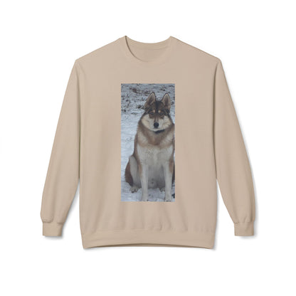 Wolf Portrait Crewneck Sweatshirt