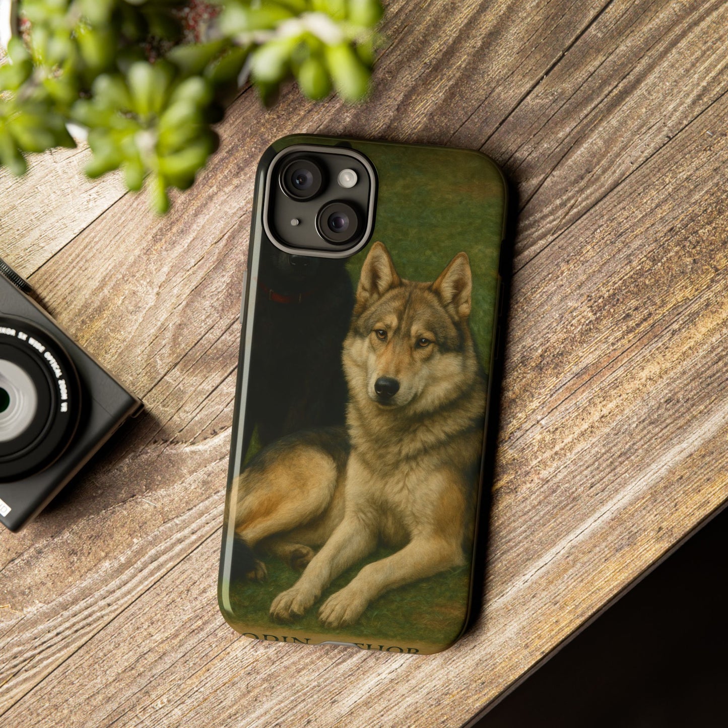 The Hybrids Legends Phone Case — Odin & Thor Vintage Canine Art Protective Cover