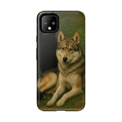 The Hybrids Legends Phone Case — Odin & Thor Vintage Canine Art Protective Cover