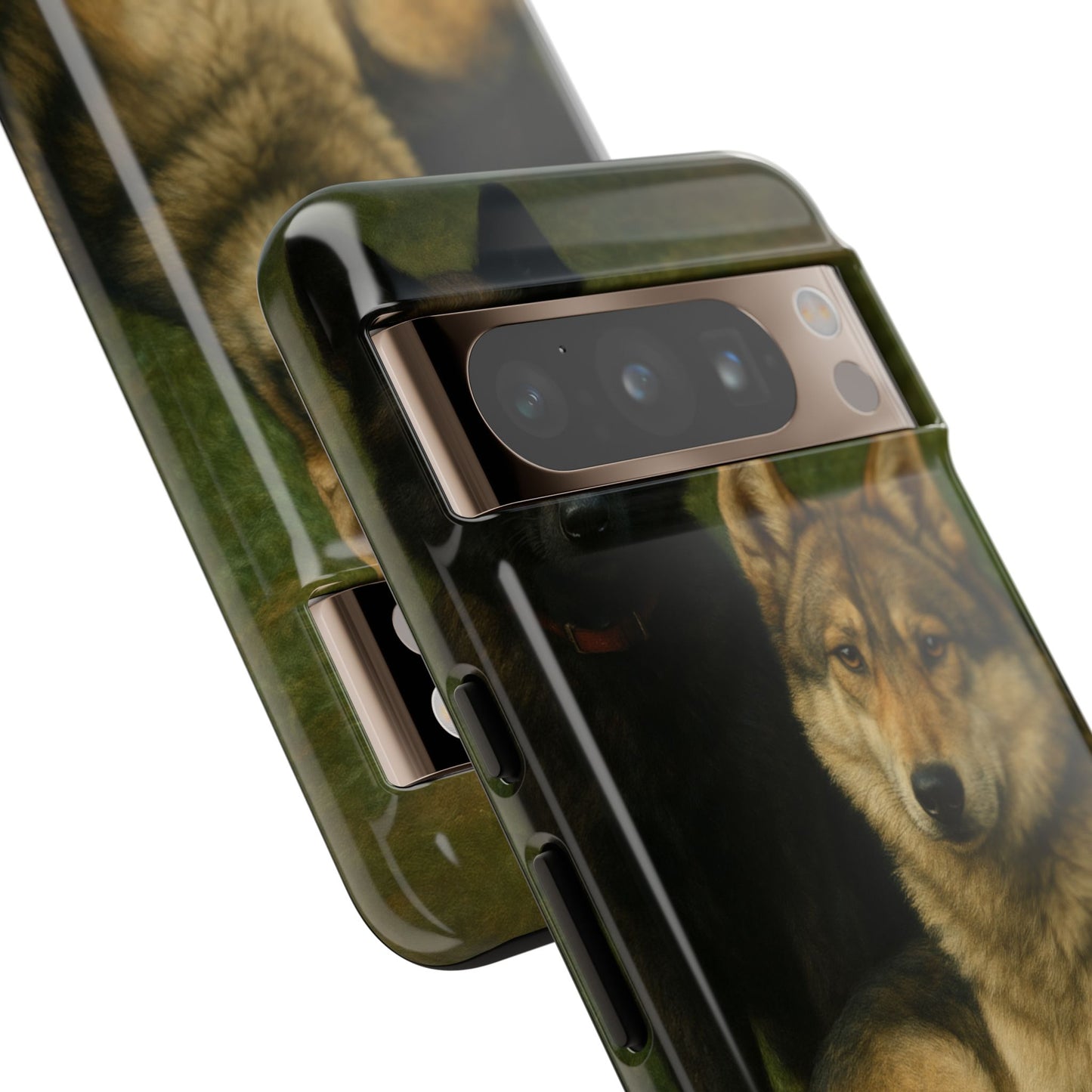 The Hybrids Legends Phone Case — Odin & Thor Vintage Canine Art Protective Cover