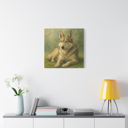 Thor – The Light Within Premium Poster Print, Canvas Wall Art —  Animal Portrait, Light Hybrid, Animal Lover Gift, LoveWord, Pet Art, Inspirational Wall Art, Hybrid Portrait, Rescue Animal, Art Print, Canvas Art, LoveWord Limited Edition Print