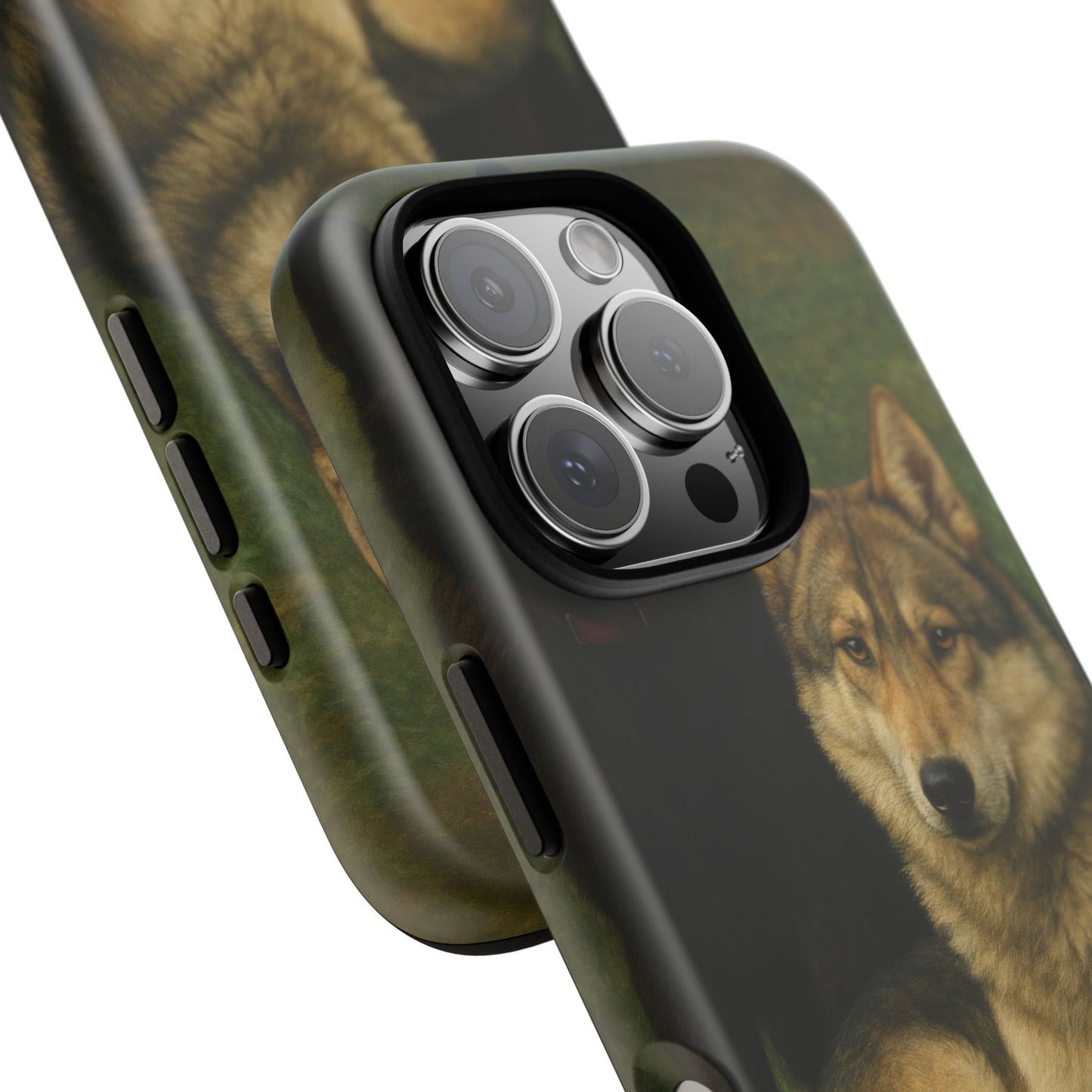 The Hybrids Legends Phone Case — Odin & Thor Vintage Canine Art Protective Cover