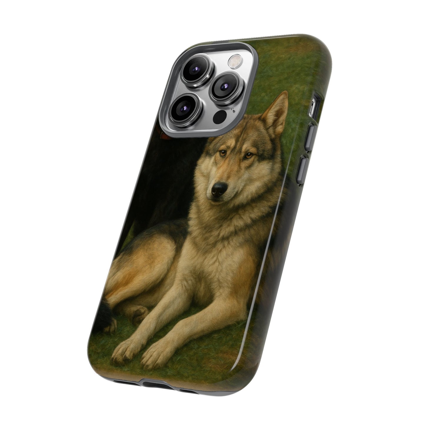 The Hybrids Legends Phone Case — Odin & Thor Vintage Canine Art Protective Cover