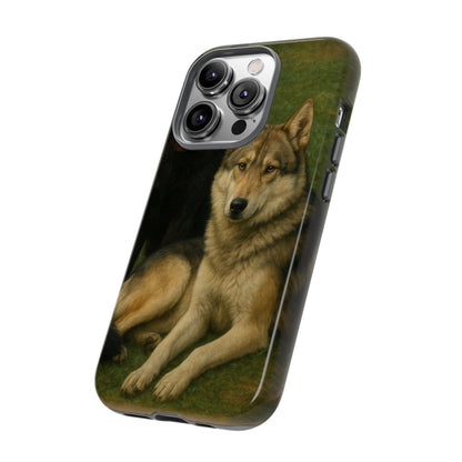The Hybrids Legends Phone Case — Odin & Thor Vintage Canine Art Protective Cover