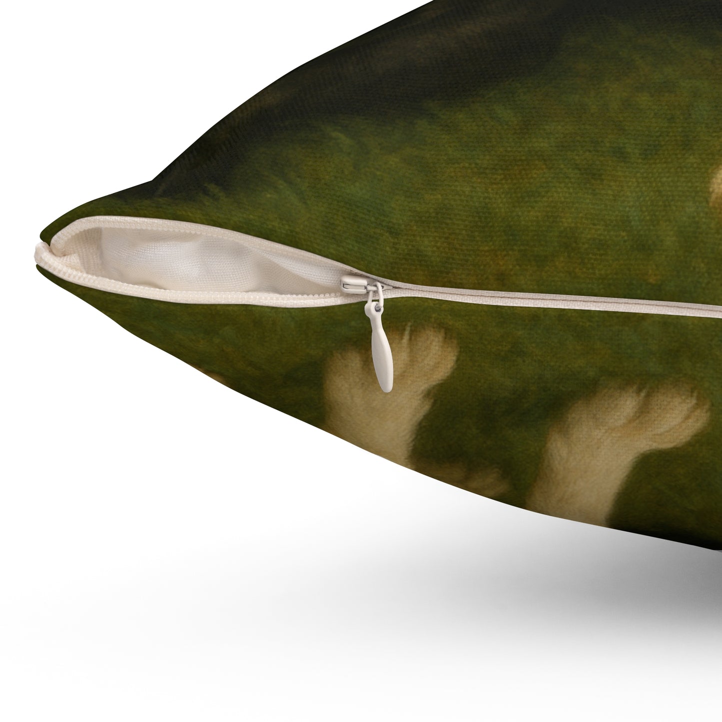 Odin & Thor Pillowcase Decorative Pillow — Rustic Animal Portrait Throw Cushion, The Hybrid Legends, Strength & Light in Every Detail