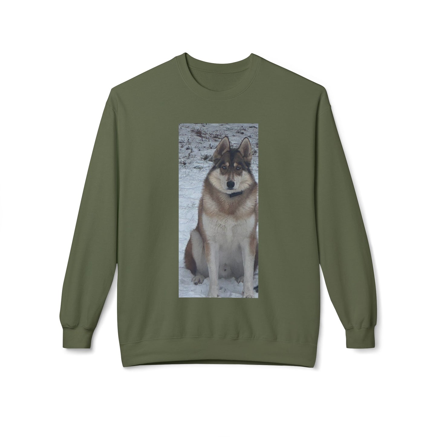 Wolf Portrait Crewneck Sweatshirt