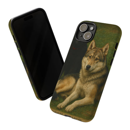 The Hybrids Legends Phone Case — Odin & Thor Vintage Canine Art Protective Cover