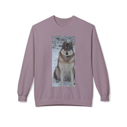 Wolf Portrait Crewneck Sweatshirt