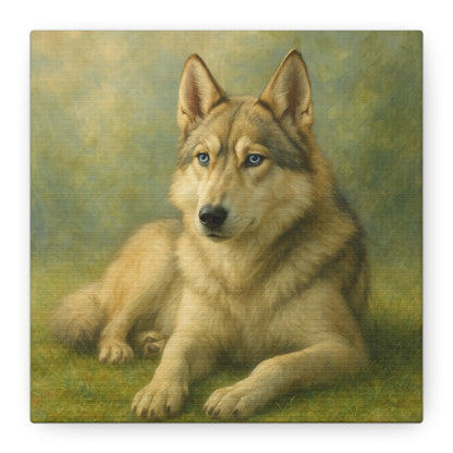 Thor – The Light Within Premium Poster Print, Canvas Wall Art —  Animal Portrait, Light Hybrid, Animal Lover Gift, LoveWord, Pet Art, Inspirational Wall Art, Hybrid Portrait, Rescue Animal, Art Print, Canvas Art, LoveWord Limited Edition Print