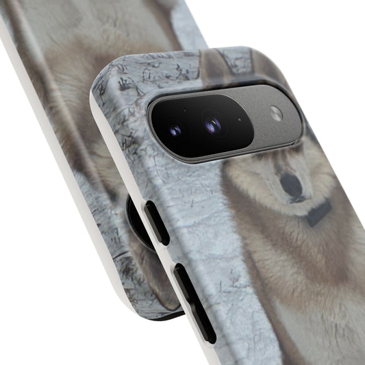 Husky Photo Tough Phone Case — Durable Winter Dog Protective Cover