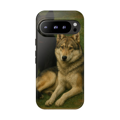 The Hybrids Legends Phone Case — Odin & Thor Vintage Canine Art Protective Cover