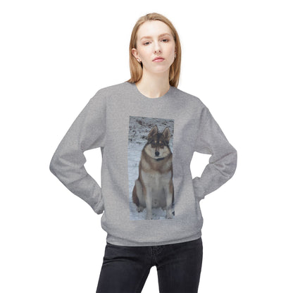 Wolf Portrait Crewneck Sweatshirt