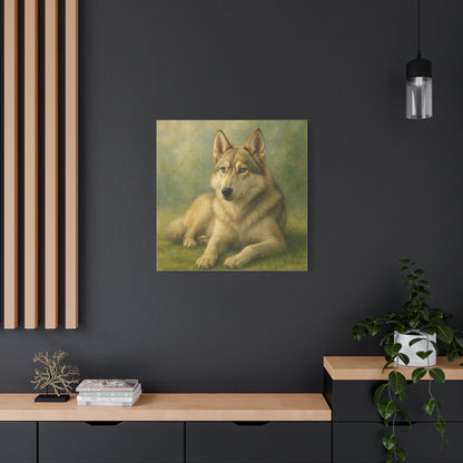 Thor – The Light Within Premium Poster Print, Canvas Wall Art —  Animal Portrait, Light Hybrid, Animal Lover Gift, LoveWord, Pet Art, Inspirational Wall Art, Hybrid Portrait, Rescue Animal, Art Print, Canvas Art, LoveWord Limited Edition Print
