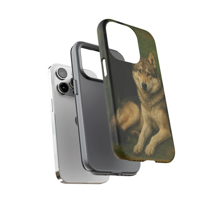 The Hybrids Legends Phone Case — Odin & Thor Vintage Canine Art Protective Cover