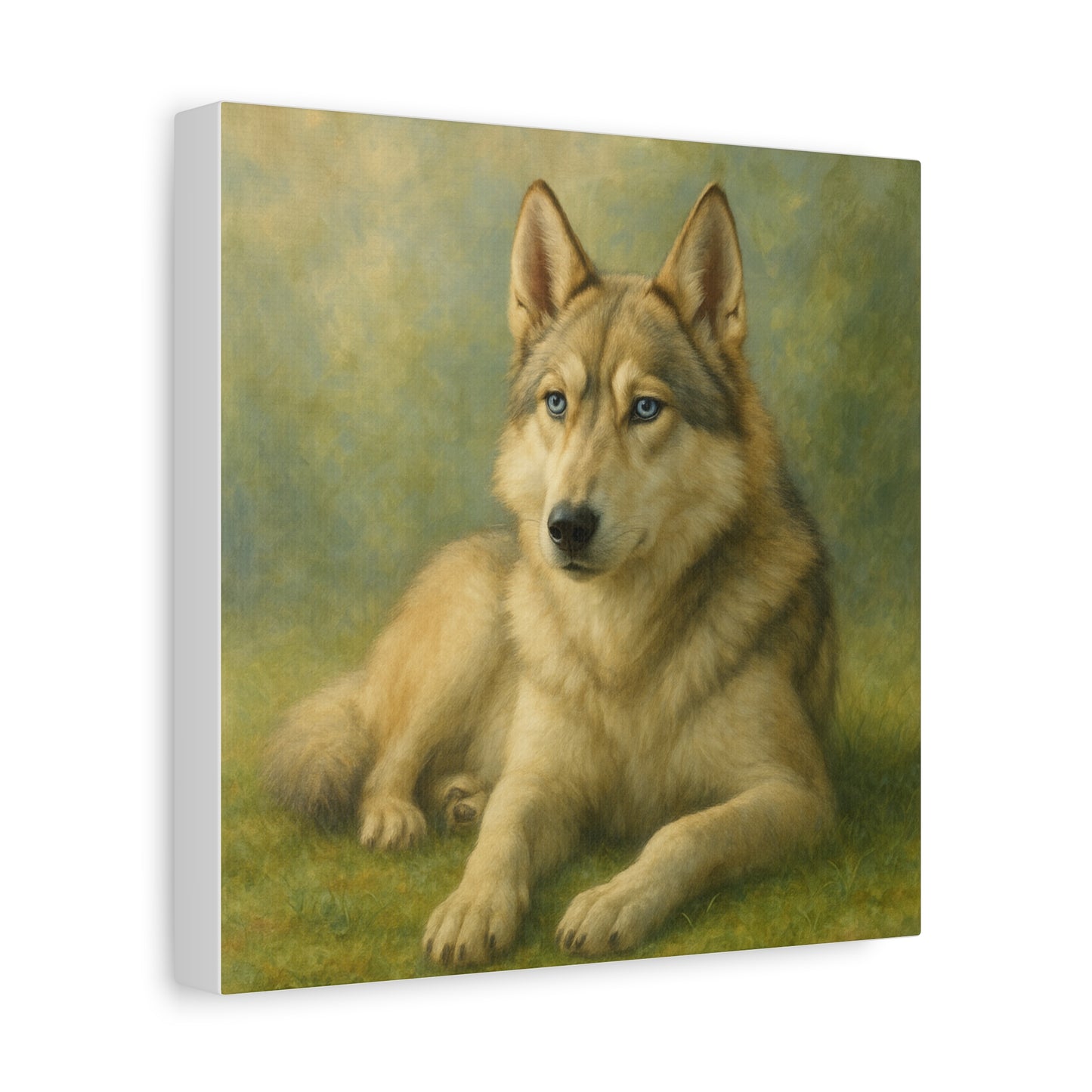 Thor – The Light Within Premium Poster Print, Canvas Wall Art —  Animal Portrait, Light Hybrid, Animal Lover Gift, LoveWord, Pet Art, Inspirational Wall Art, Hybrid Portrait, Rescue Animal, Art Print, Canvas Art, LoveWord Limited Edition Print