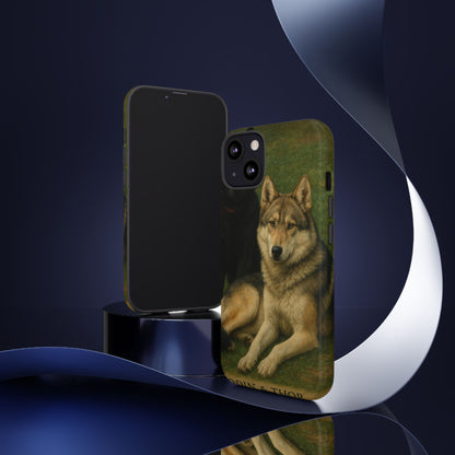 The Hybrids Legends Phone Case — Odin & Thor Vintage Canine Art Protective Cover