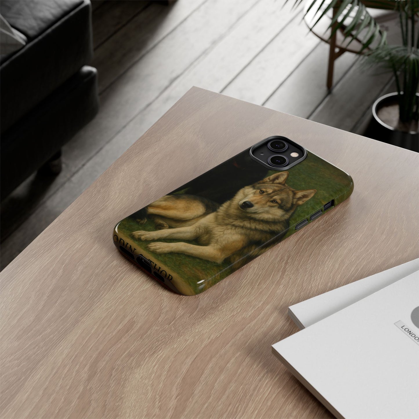 The Hybrids Legends Phone Case — Odin & Thor Vintage Canine Art Protective Cover
