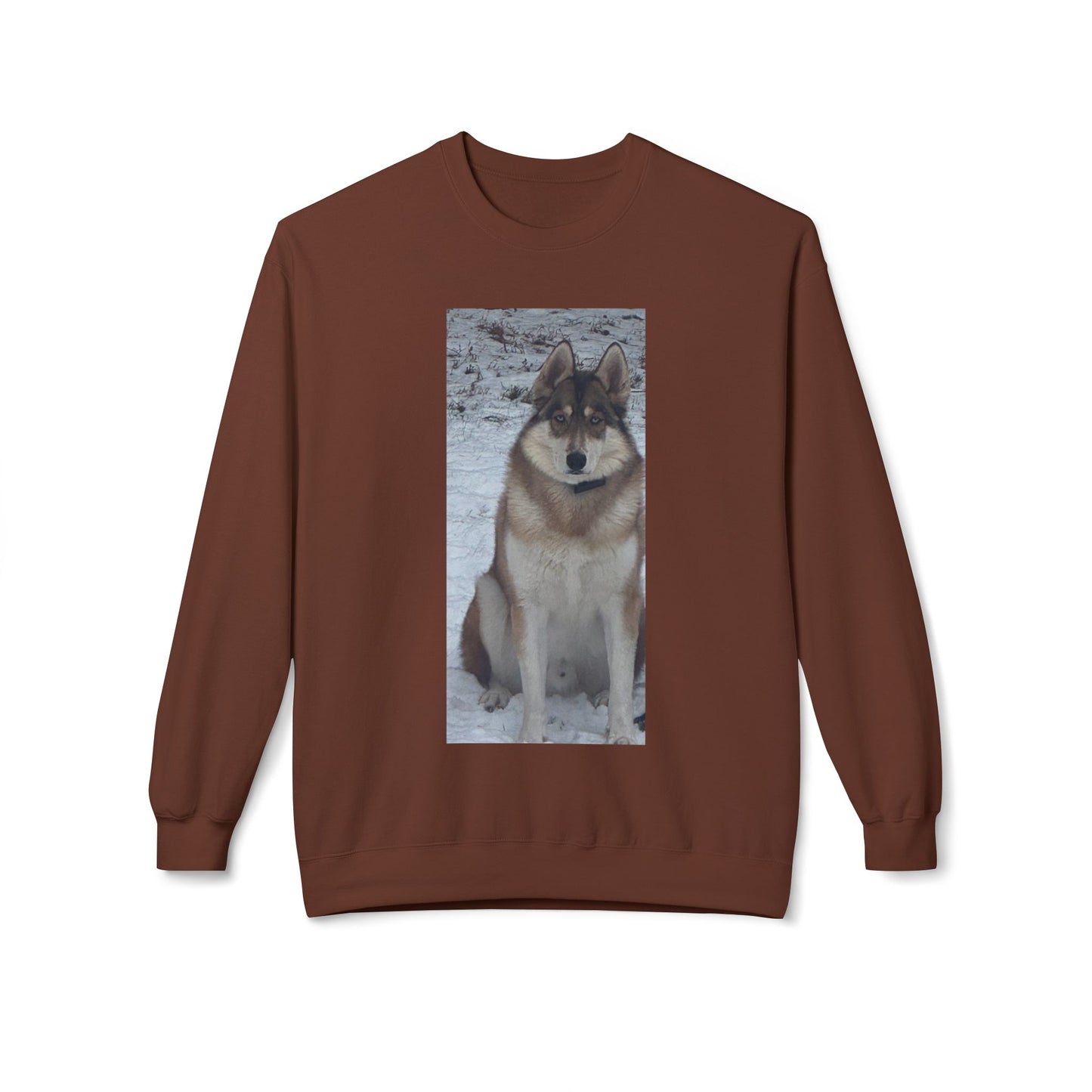 Wolf Portrait Crewneck Sweatshirt