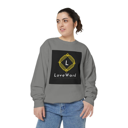 LoveWord Branded Sweatshirt — Minimal Geometric Crewneck