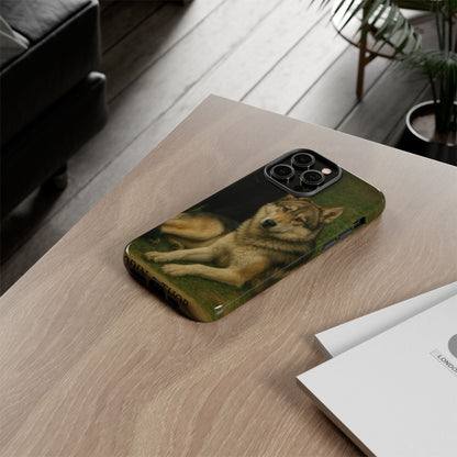 The Hybrids Legends Phone Case — Odin & Thor Vintage Canine Art Protective Cover