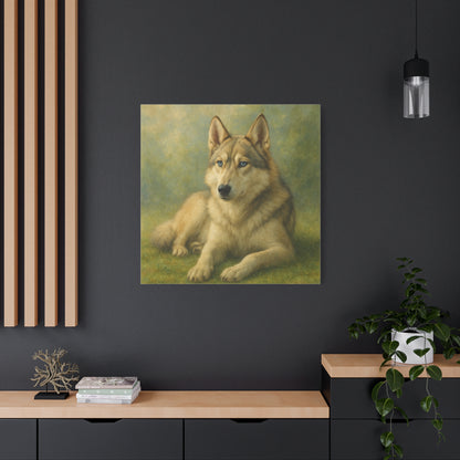 Thor – The Light Within Premium Poster Print, Canvas Wall Art —  Animal Portrait, Light Hybrid, Animal Lover Gift, LoveWord, Pet Art, Inspirational Wall Art, Hybrid Portrait, Rescue Animal, Art Print, Canvas Art, LoveWord Limited Edition Print