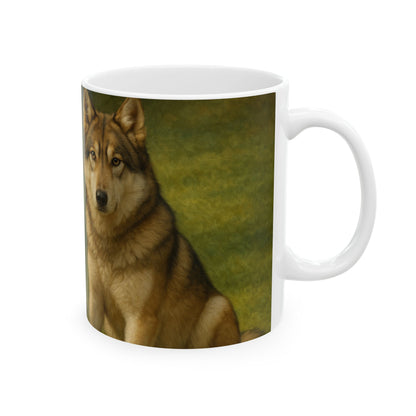 Odin and Thor, the Hybrid Legends Ceramic Mug – Realistic Hybrids Portrait Coffee Cup (11oz, 15oz)