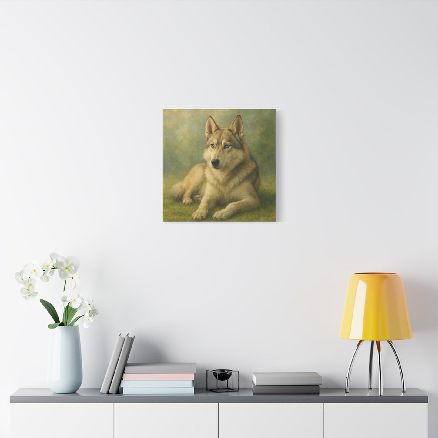 Thor – The Light Within Premium Poster Print, Canvas Wall Art —  Animal Portrait, Light Hybrid, Animal Lover Gift, LoveWord, Pet Art, Inspirational Wall Art, Hybrid Portrait, Rescue Animal, Art Print, Canvas Art, LoveWord Limited Edition Print