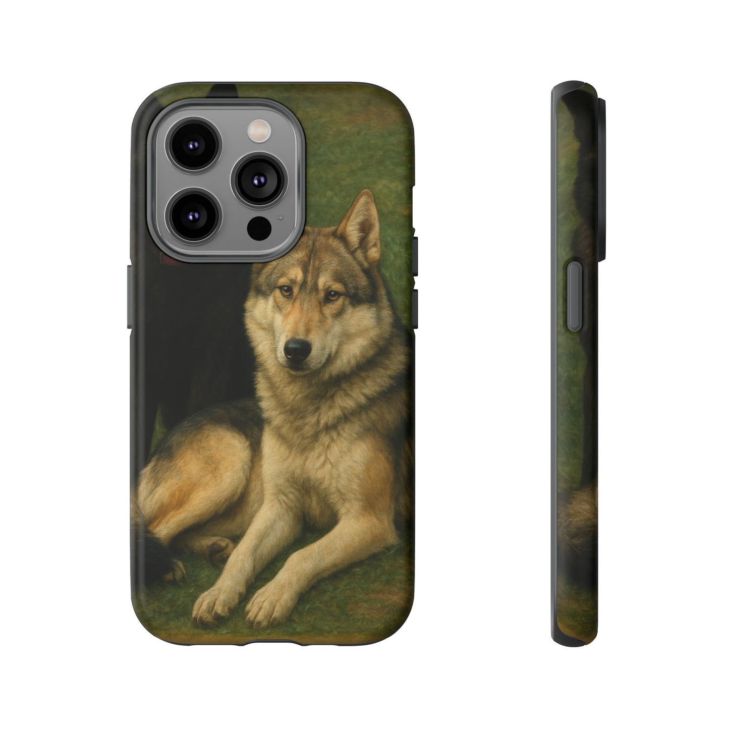 The Hybrids Legends Phone Case — Odin & Thor Vintage Canine Art Protective Cover