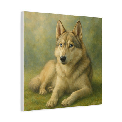 Thor – The Light Within Premium Poster Print, Canvas Wall Art —  Animal Portrait, Light Hybrid, Animal Lover Gift, LoveWord, Pet Art, Inspirational Wall Art, Hybrid Portrait, Rescue Animal, Art Print, Canvas Art, LoveWord Limited Edition Print