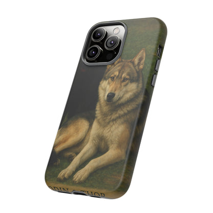 The Hybrids Legends Phone Case — Odin & Thor Vintage Canine Art Protective Cover