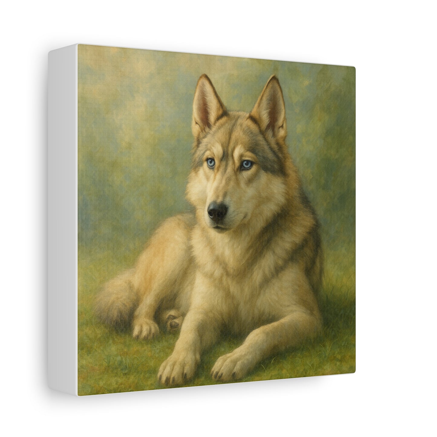 Thor – The Light Within Premium Poster Print, Canvas Wall Art —  Animal Portrait, Light Hybrid, Animal Lover Gift, LoveWord, Pet Art, Inspirational Wall Art, Hybrid Portrait, Rescue Animal, Art Print, Canvas Art, LoveWord Limited Edition Print
