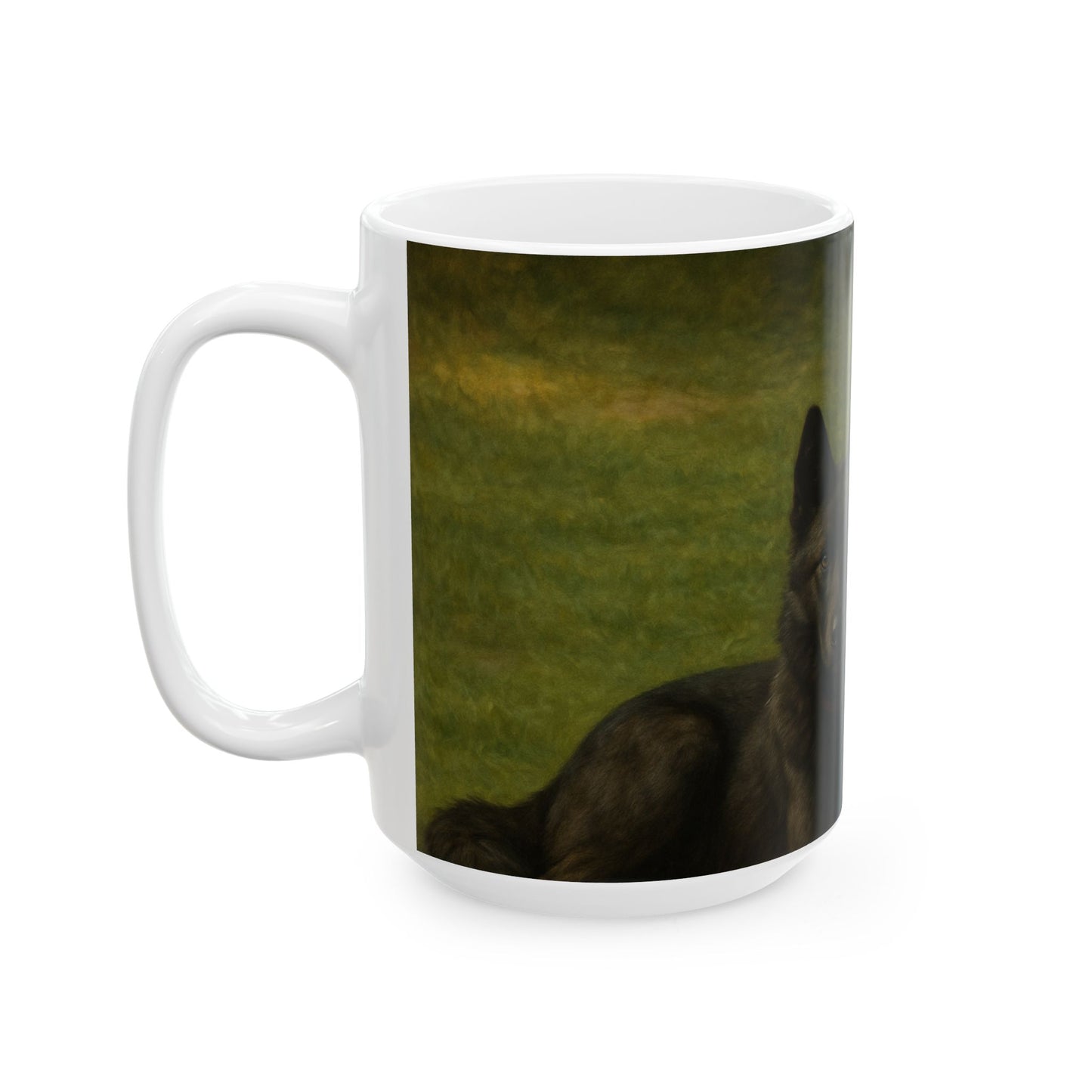 Odin and Thor, the Hybrid Legends Ceramic Mug – Realistic Hybrids Portrait Coffee Cup (11oz, 15oz)