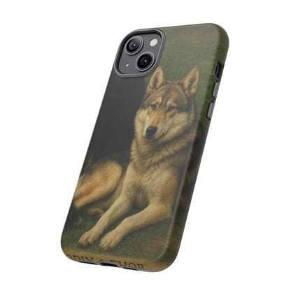 The Hybrids Legends Phone Case — Odin & Thor Vintage Canine Art Protective Cover