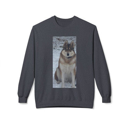 Wolf Portrait Crewneck Sweatshirt