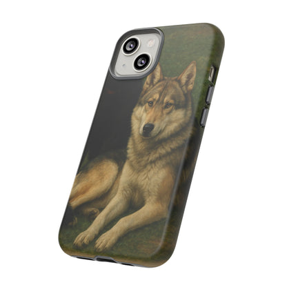 The Hybrids Legends Phone Case — Odin & Thor Vintage Canine Art Protective Cover