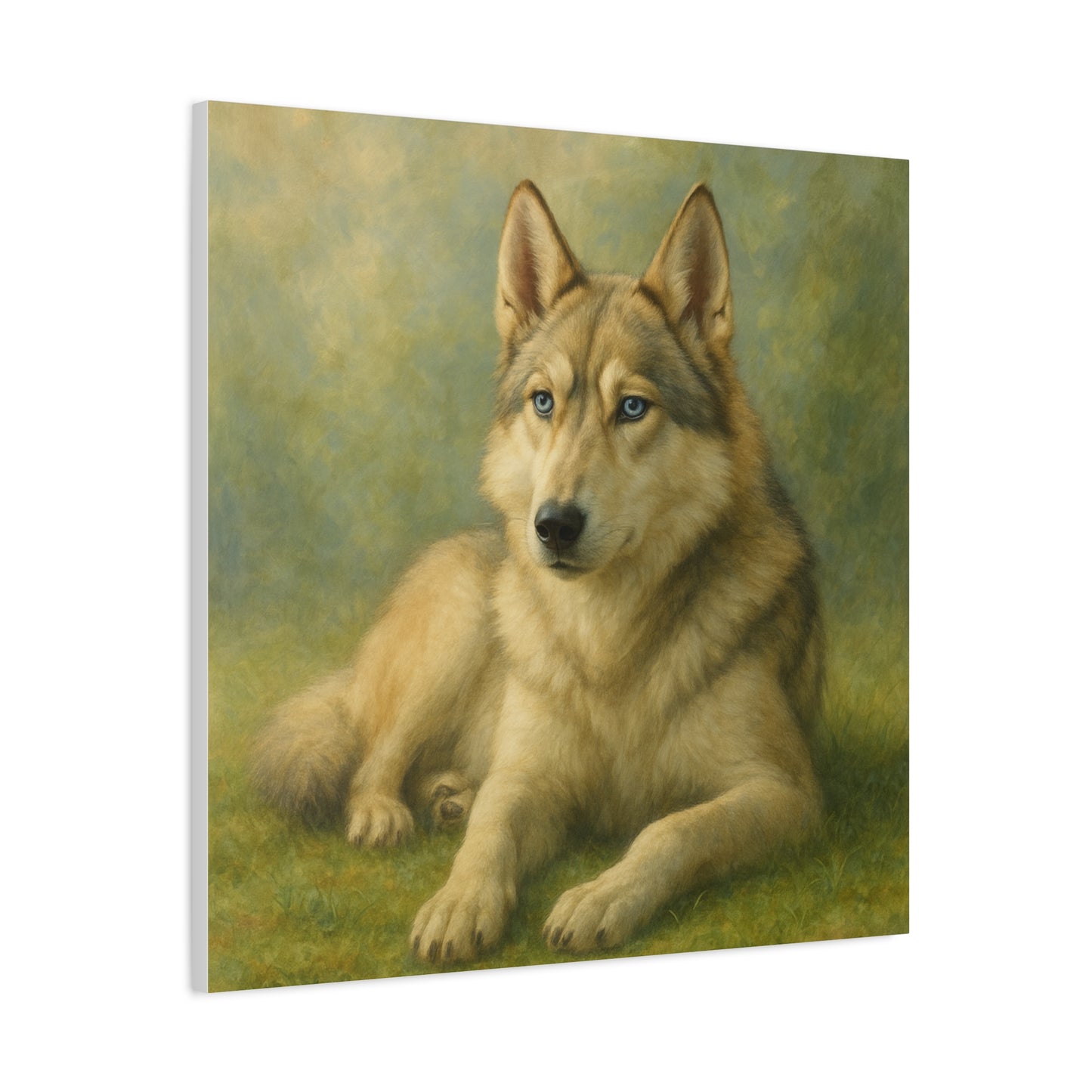 Thor – The Light Within Premium Poster Print, Canvas Wall Art —  Animal Portrait, Light Hybrid, Animal Lover Gift, LoveWord, Pet Art, Inspirational Wall Art, Hybrid Portrait, Rescue Animal, Art Print, Canvas Art, LoveWord Limited Edition Print