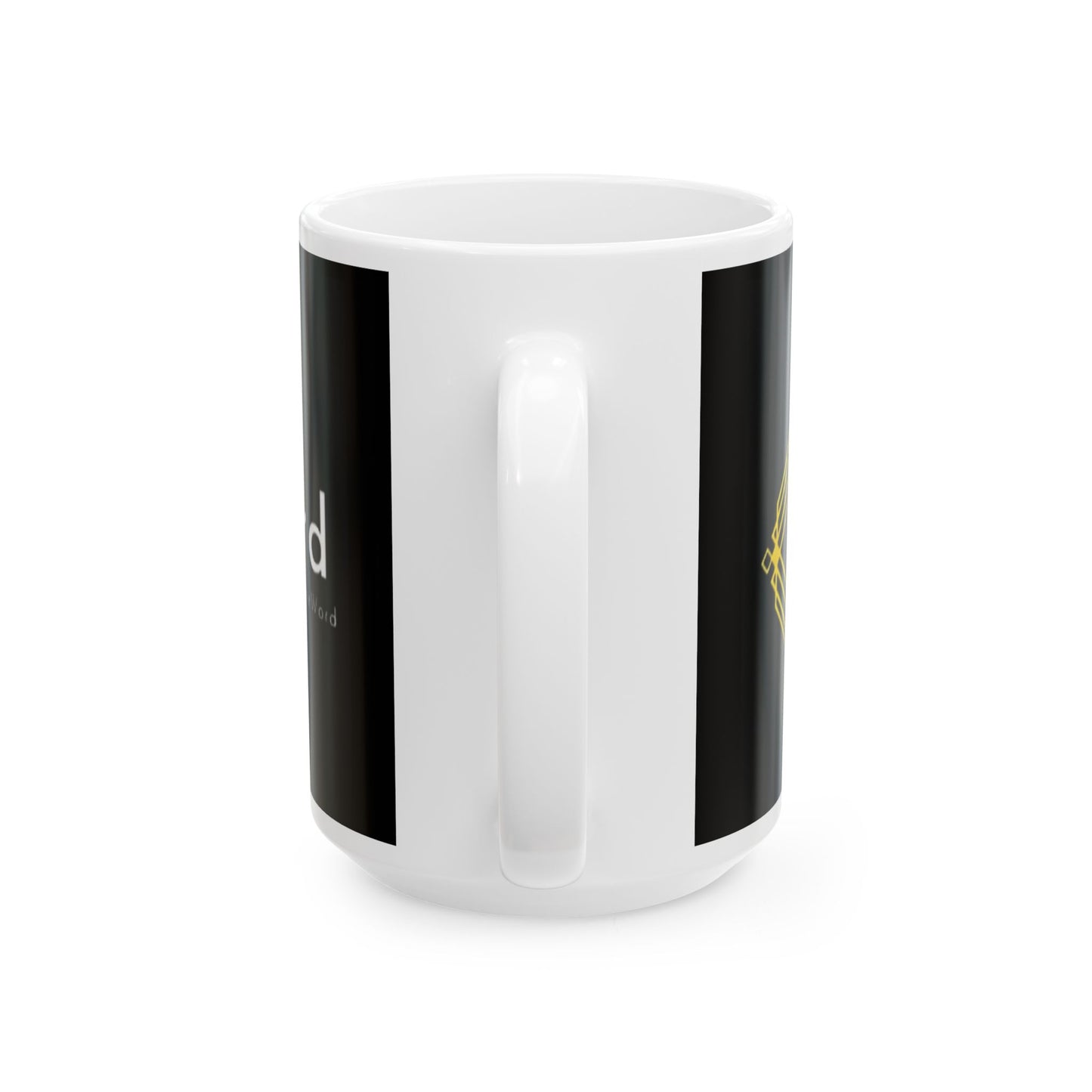 Love Wins Black Ceramic Mug – LoveWord Inspirational Faith Coffee Cup (11oz/15oz)