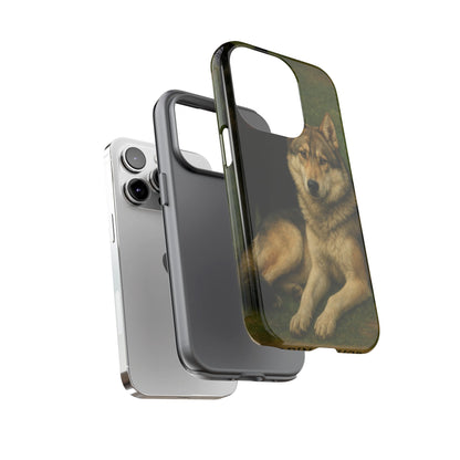 The Hybrids Legends Phone Case — Odin & Thor Vintage Canine Art Protective Cover