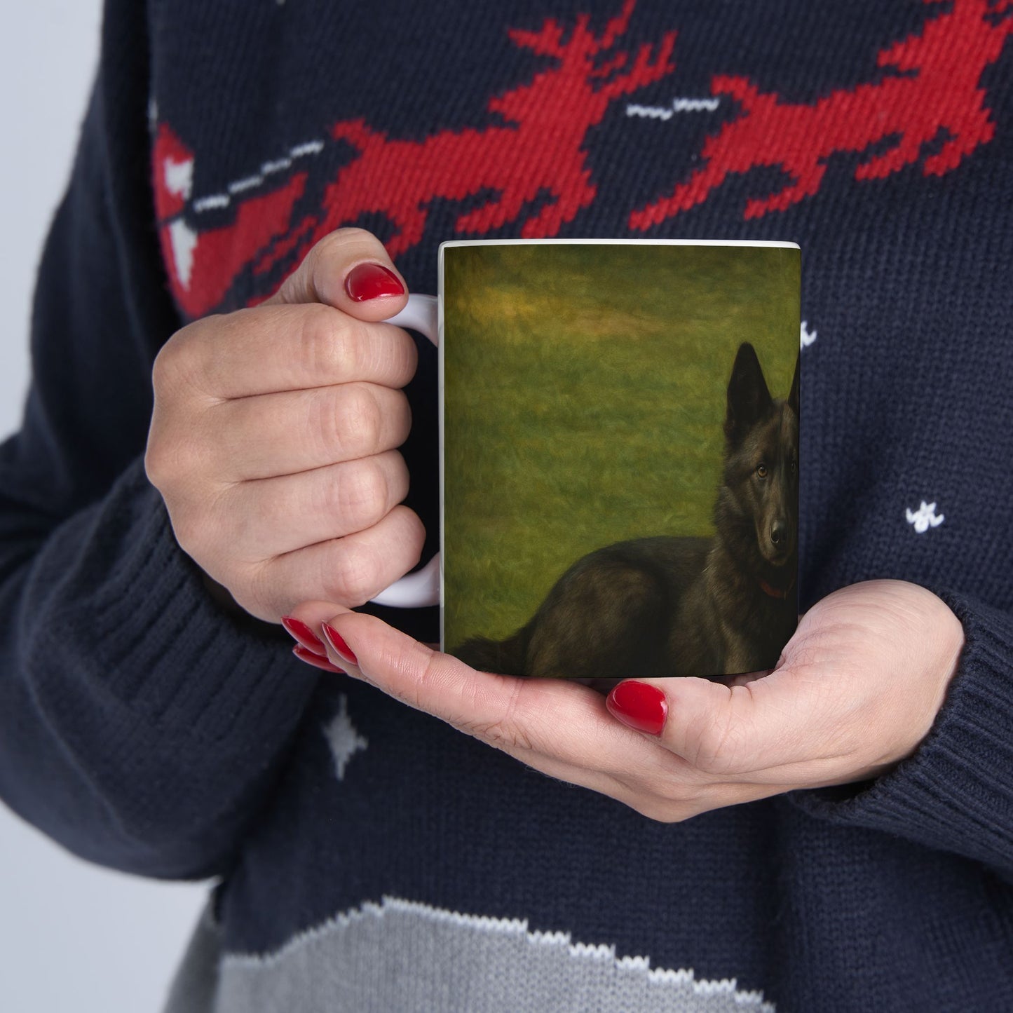 Odin and Thor, the Hybrid Legends Ceramic Mug – Realistic Hybrids Portrait Coffee Cup (11oz, 15oz)