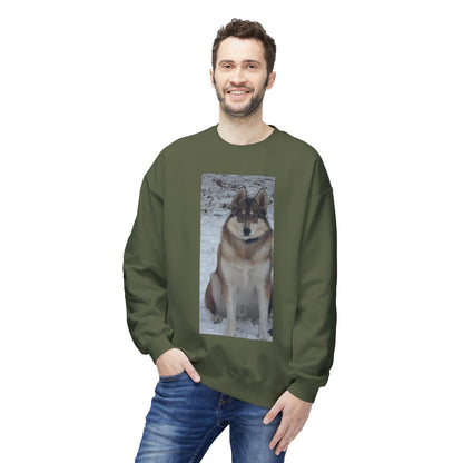 Wolf Portrait Crewneck Sweatshirt
